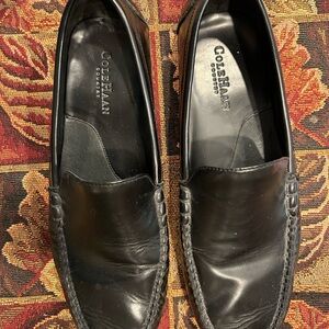 COLE HAAN Country / Men's Sleek Black Leather driving Loafers